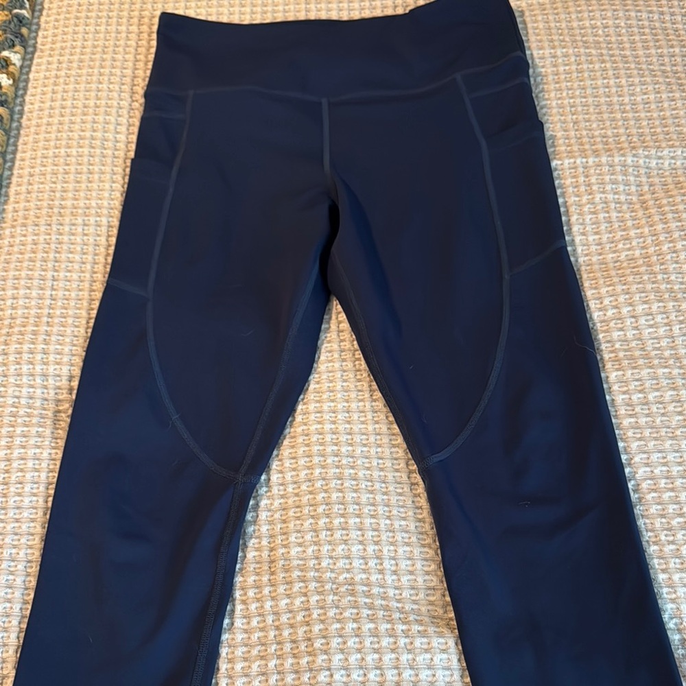 NWOT ZYIA Navy Blue Leggings